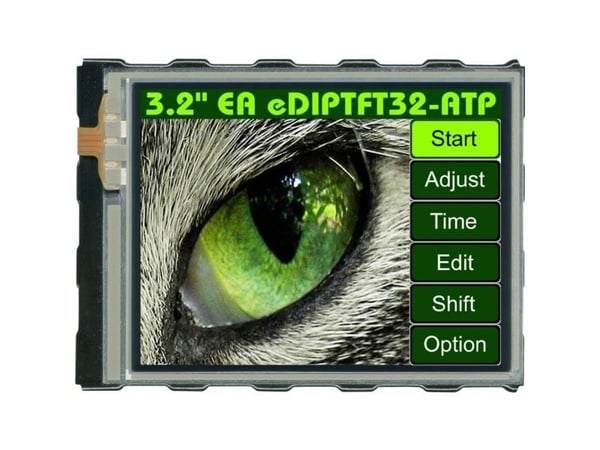 DISPLAY VISIONS LCD-display (B x H x D) 82 x 60,5 x 12,3 mm
