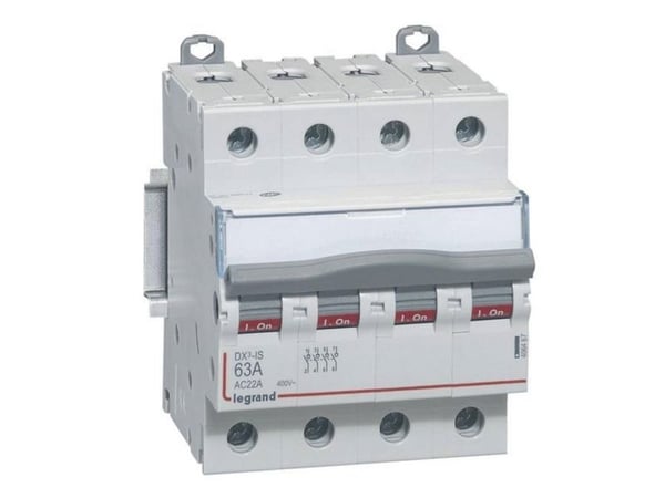 LEGRAND 406487 strömbrytare för DIN-skenemontering