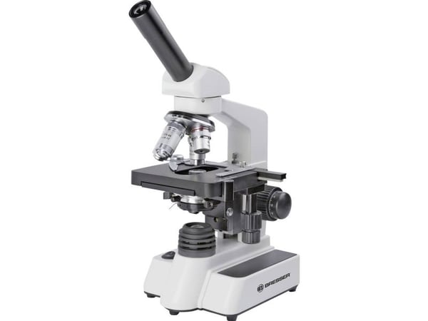 Bresser Optics ERUDIT DLX 40-1000X, Optisk, Sort, Hvit, Aluminium, Plast, 1000x, 40x, LED