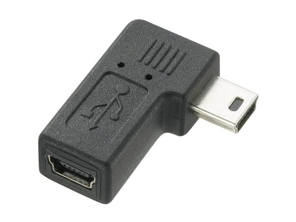 Renkforce RF-4535922, Mini-USB, Mini-USB B, Mies, 0,48 Gbit/s, 2,5 W, 5 V