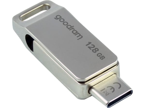 GOODRAM ODA3 - USB-minnepinne - 128 GB - USB 3.2 Gen 1 / USB-C