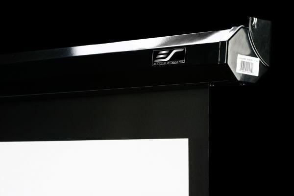Elite Spectrum Series Elecric84H - Projektorduk - takmontering, väggmontering - motoriserad - 84" (213 cm) - 16:9 - Matte White - svart