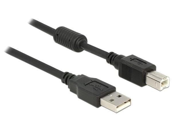DeLOCK - USB-kaapeli - USB Type B (han) til USB (han) - USB 2.0 - 1 m - lajittelu