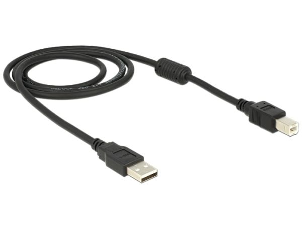 DeLOCK - USB-kaapeli - USB Type B (han) til USB (han) - USB 2.0 - 1 m - lajittelu