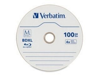 Verbatim M-Disc - 5 x M-DISC BDXL - 100 GB 6x - cd-boks