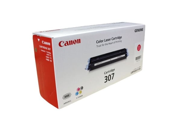 Canon 307 M, 2000 sivua, Magenta, 1 kpl