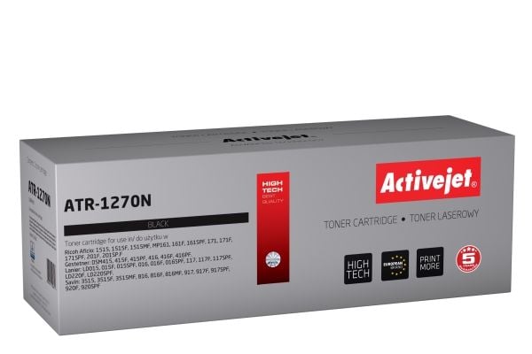 Activejet ATR-1270N, 7000 sider, Sort, 1 stykker