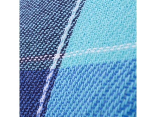 Spokey Picnic Flannel, 150 x 180 cm, Blå, Mønster, Polyvinylklorid (PVC), 380 mm, 230 mm