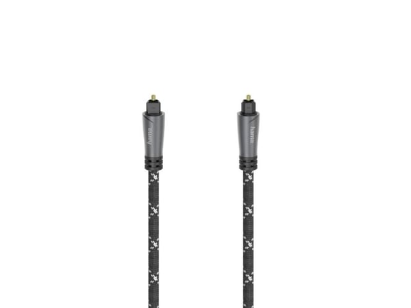 Hama 00205139, TOSLINK, Hanstik, TOSLINK, Hanstik, 1,5 m, Svart