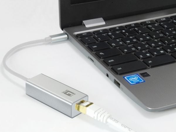 LevelOne USB-0402 - Nettverksadapter - USB-C - Gigabit Ethernet