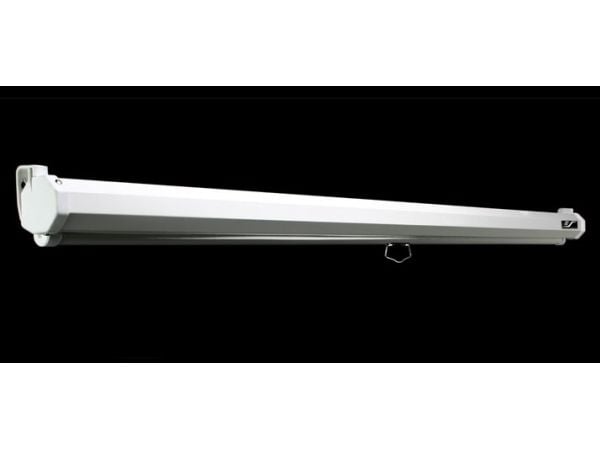 Elite Screens Manual Series M99NWS1 - Projeksjonsskjerm - 99" (252 cm) - 1:1 - Matte White