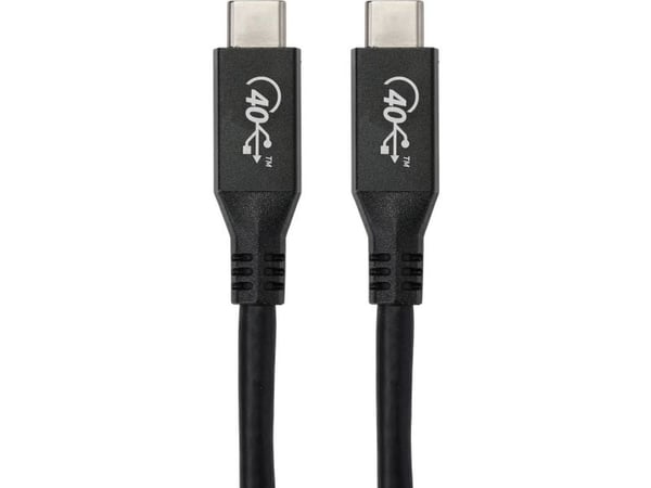 Renkforce RF-4870098, 0,8 m, USB C, USB C, USB4 Gen 2x2, 40000 Mbit/s, Lajittelu