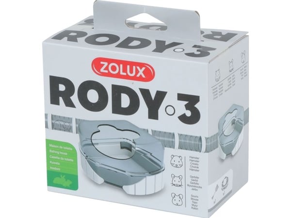 Zolux toalett for små gnagere Rody3 hvit