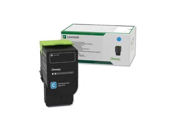 Lexmark 78C2XC0, 5000 sivua, Syaani, 1 kpl