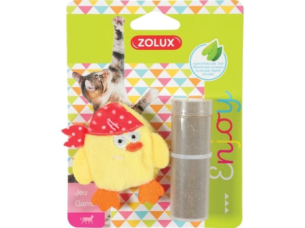 Zolux ZOLUX PIRATE cat toy, yellow color