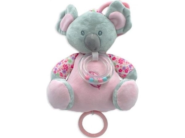 Koala musikkboks rosa 18 cm