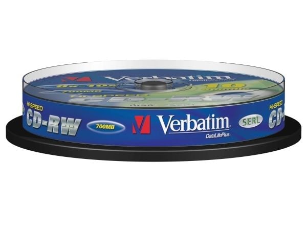 Verbatim DataLifePlus - 10 x CD-RW - 700 MB 8x - 12x
