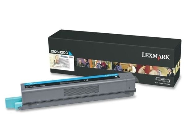 Lexmark - Høy ytelse - cyan - original - tonerpatron - for Lexmark X925de, X925de 4, X925dte