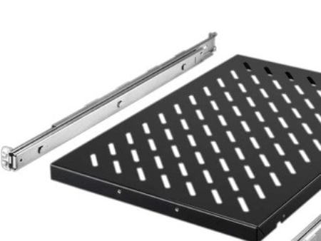 Rittal - Rack-hylle - RAL 9005 - 1U - 19" - for TS IT