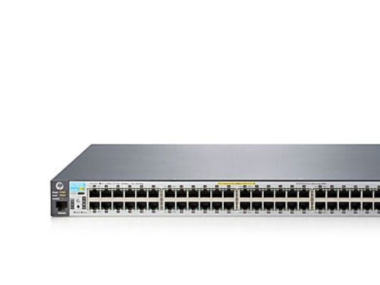 HPE Aruba 2530-48-PoE+ - Switch - Administrerad - 48 x 10/100 + 2 x kombinations-Gigabit SFP + 2 x 10/100/1000 - skrivbordsmodell, rackmonterbar, v...