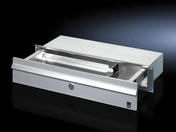 Rittal CP 6002.000, Skuffeenhet, Aluminium, Stål, Grå, 1 stk