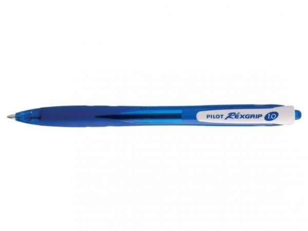 Kuglepen, Pilot BeGreen Rexgrip, 1 mm, blå, pakke a 10 stk