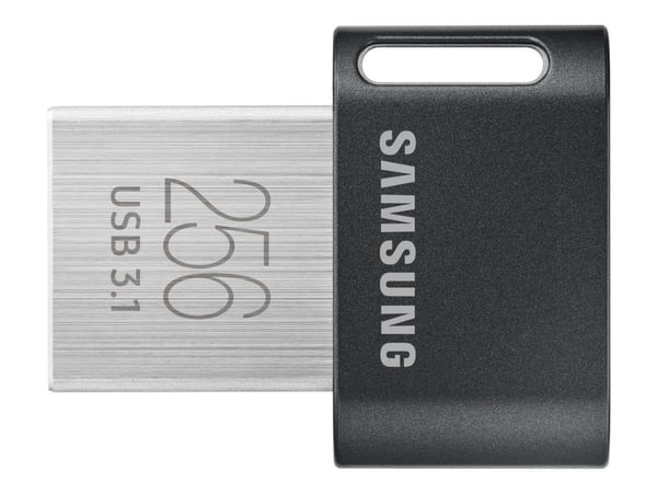 Samsung FIT Plus MUF-256AB - USB-flashstasjon - 256 GB - USB 3.1