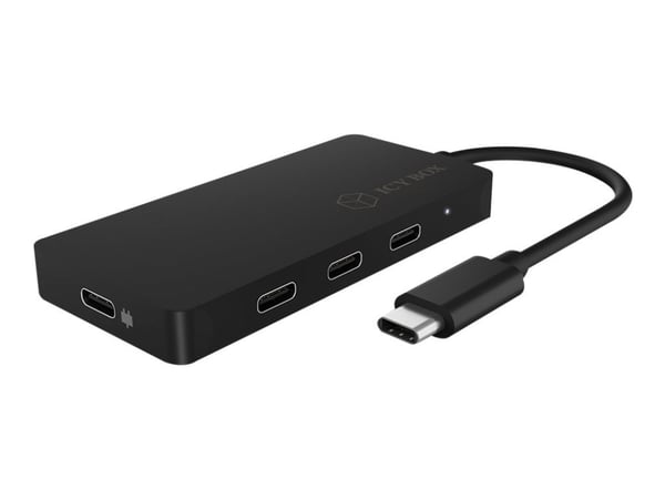 ICY BOX IB-HUB1429-CPD - Keskitin - 4 x USB-C - pöytätietokoneet