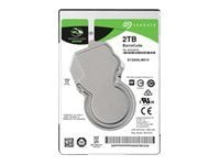 Seagate Guardian BarraCuda ST2000LM015 - Hårddisk - 2 TB - inbyggd - 2.5" - SATA 6Gb/s - 5400 rpm - buffert: 128 MB