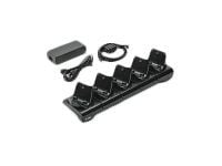 Zebra 5-Slot Docking Charger - Dockningsstation - för ZQ300 Series