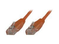 MicroConnect - Nettverkskabel - RJ-45 (hann) til RJ-45 (hann) - 10 m - UTP - CAT 6 - halogenfri - oransje