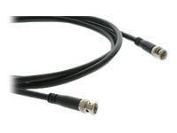 Kramer C-BM/BM Series C-BM/BM-1.5 - Videokabel - BNC hann til BNC hann - 50 cm - dobbeltskjermet koaksial - mørk grå - formstøpt