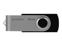 GOODRAM UTS3 - USB flash-enhet - 32 GB - USB 3.1 Gen 1 - svart