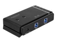 Delock USB 3.0 Matrix Switch 2 x 2 - USB-periferdelesvitsj - stasjonær - AC 100 - 240 V