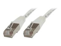 MicroConnect - Nettverkskabel - RJ-45 (hann) til RJ-45 (hann) - 1 m - skjermet, beskyttet tvunnet parkabel (STTP) - CAT 6 - halogenfri, flertrådet ...