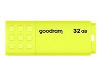 GOODRAM UME2 - USB flash-enhet - 32 GB - USB 2.0 - gul