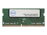 Dell - DDR4 - moduuli - 16 GB - SO DIMM 260-PIN - 2666 MHz / PC4-21300 - 1,2 V - puskuroimaton - ei-ECC - päivitys - Inspiron 14 5485, 15 3530, 319...
