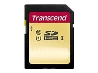 Transcend 500S - Flashminnekort - 8 GB - UHS-I U1 / Class10 - SDHC UHS-I