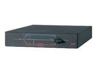 APC Service Bypass Panel - Bypass-omskifter (rackversion) - AC 230 V - output-stikforbindelser: 10 - 2U - 19" - sort - for InfraStruXure Type A 4-1...