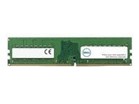 Dell - DDR4 - modul - 8 GB - DIMM 288-pin - 3200 MHz / PC4-25600 - ej buffrad - icke ECC - Uppgradering - för OptiPlex 7080; Vostro 3901