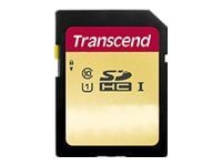 Transcend 500S - Flash-minneskort - 16 GB - UHS-I U1 / Class10 - SDHC UHS-I