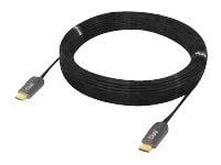 Club 3D CAC-1377 - Ultra High Speed - HDMI-kabel - HDMI hann til HDMI hann - 15 m - fiberoptisk - Active Optical Cable (AOC), 4K 120 Hz støtte, 8K ...