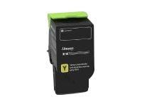 Lexmark - Gul - original - tonerkassett LCCP, LRP - för Lexmark CS421, CS521, CS622, CX421, CX522, CX622, CX625