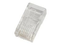 MicroConnect - Nätverkskontakt - RJ-45 (hane) - oskärmad - CAT 5e (paket om 10)
