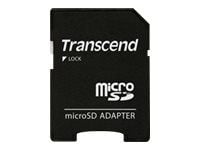 Transcend - Flash-muistikortti (microSDHC-SD-sovitin sisältyy) - 32 GB - Luokka 10 - microSDHC - microSDHC