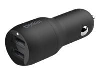 Belkin Boost Charge, Auto, Tupakansytytin, 1 m, Musta