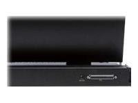 LogiLink - KVM-konsol - PS/2, USB - tyska - 19" (18.51" visbar) - kan monteras i rack - 1366 x 768 @ 60 Hz - 250 cd/m² - 1000:1 - VGA - svart