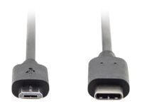 DIGITUS - USB-kaapeli - USB-C (han) til Micro-USB Type B (han) - USB 2.0 - 3 A - 1,8 m - lajittelu