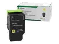 Lexmark 78C2UY0, 7000 sivua, Keltainen, 1 kpl