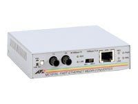 Allied Telesis AT MC101XL - Fibermedieomformer - 10Mb LAN - 100Base-FX, 100Base-TX - RJ-45 / ST flermodus - opp til 2 km - 1310 nm Allied Telesis AT MC101XL - Fibermedieomformer - 10Mb LAN - 100Base-FX, 100Base-TX - RJ-45 / ST flermodus - opp til 2 km - 1310 nm